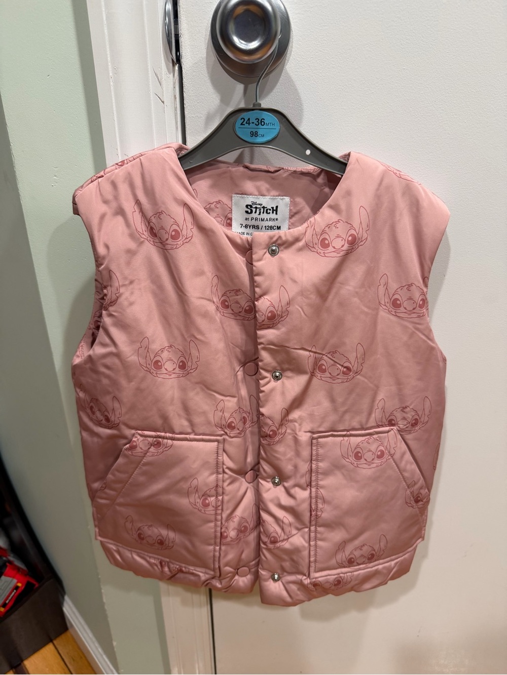 Girls Stitch Sleeveless Vest- Primark
